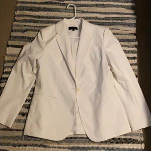 Talbots white blazer! Never worn